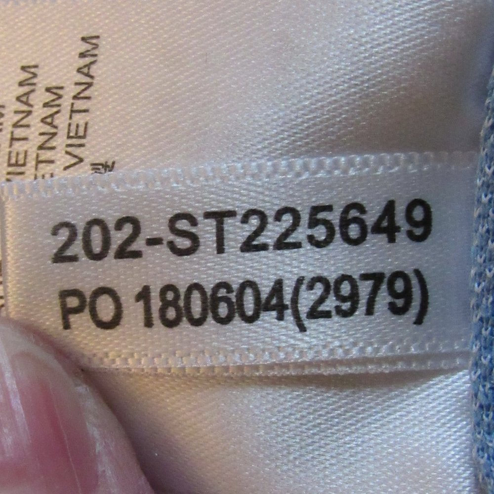 Tommy Bahama Blue IslandZone Polo Size Large(?) Tencel/Coolmax Blend - Picture 11 of 14